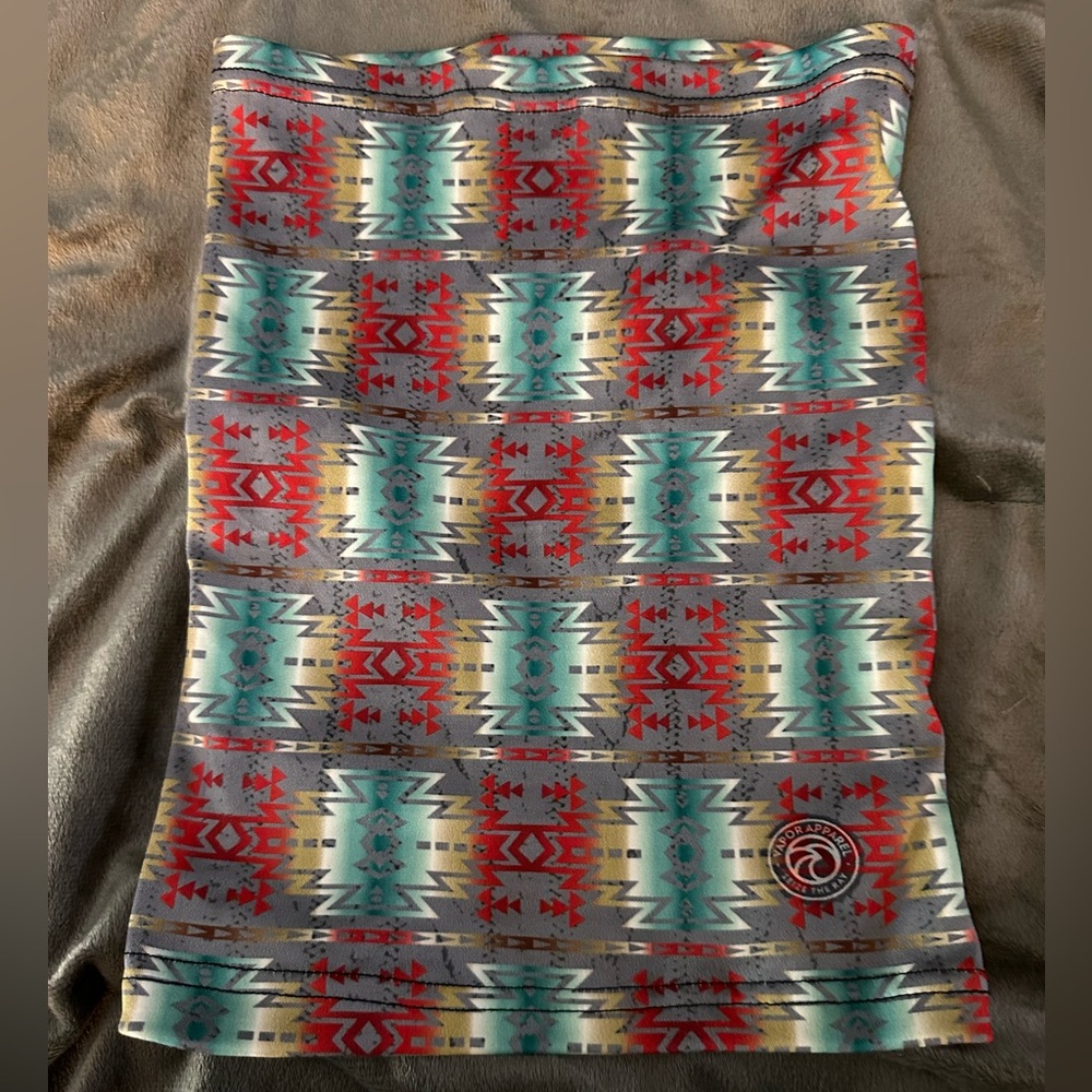 Soft lined vapor apparal gaiter mask